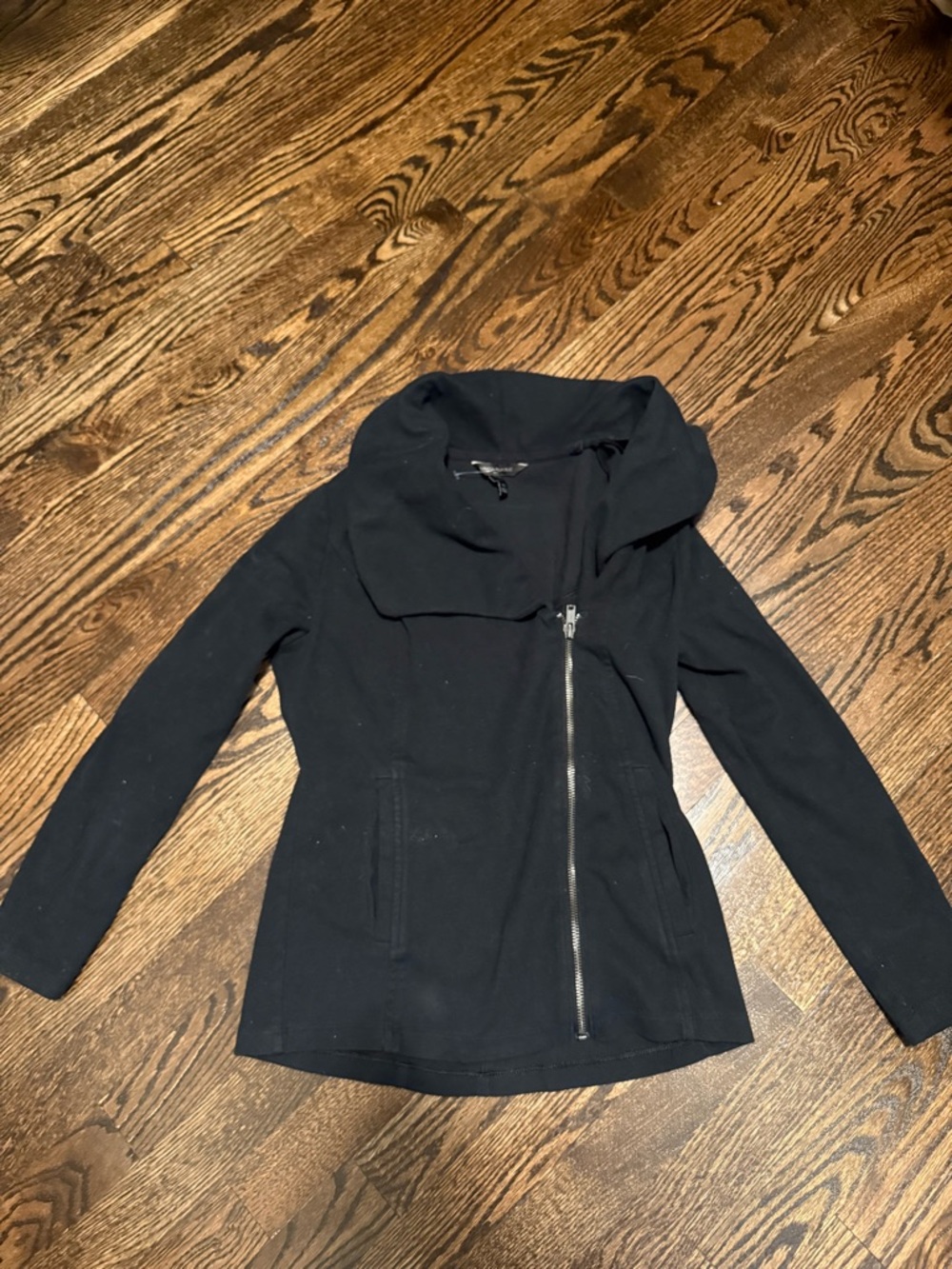Banana Republic Black Asymmetrical Jacket